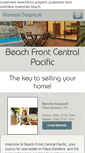 Mobile Screenshot of beachfrontcentralpacific.com